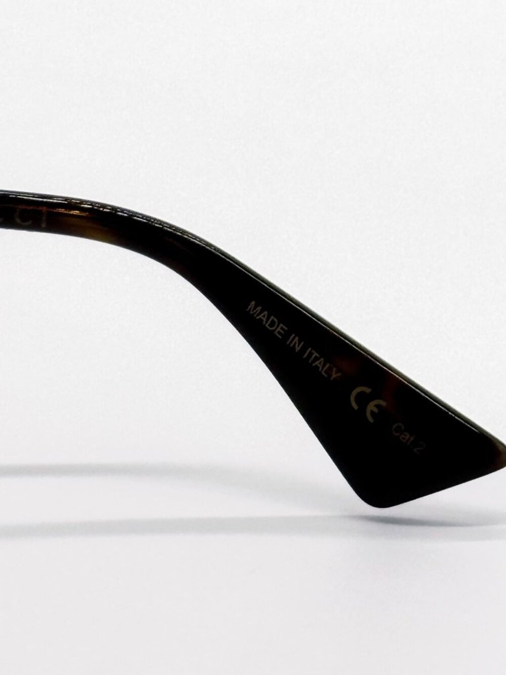 NEW GUCCI SUNGLASSES GG0817S 001 GOLD/GRAY SQUARE WOMEN GUCCI EYEWEAR - Picture 10 of 11